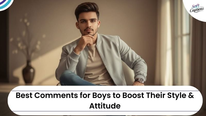 Best Comments for Boys to Boost Their Style & Attitude