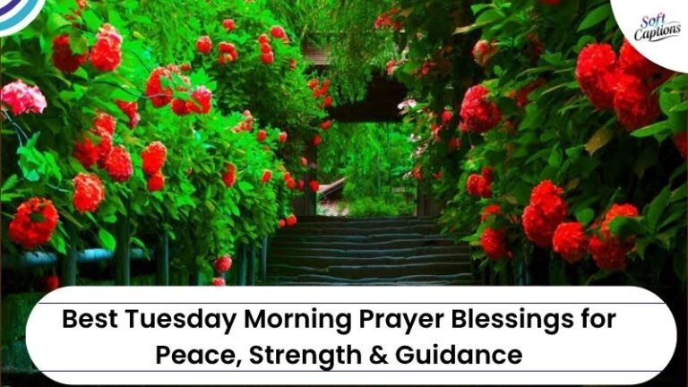 220+ Best Tuesday Morning Prayer Blessings for Peace, Strength & Guidance