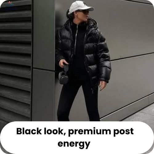 Captions for Black Outfit to Show Style, Confidence & Attitude