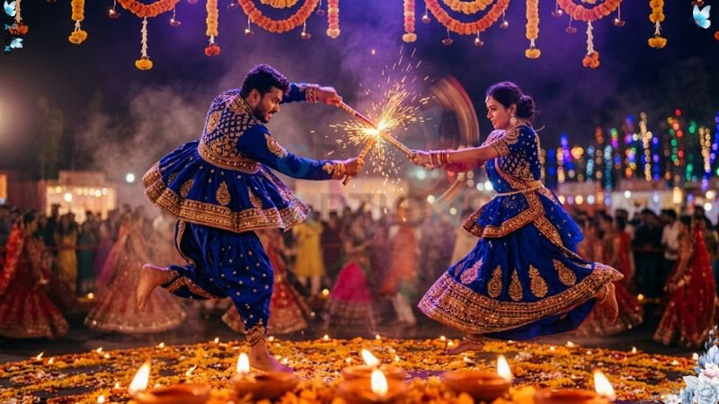 Navratri Captions for Instagram — Girls, Garba & Hindi